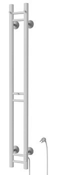 556250 Полотенцесушитель MIXLINE MOON WHITE 120/10 электр, белый