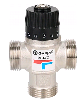 Смеситель. клапан 3/4", G1441.05 20-43*C