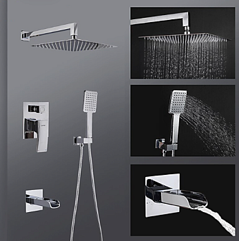 G7107-20 Gappo смесит. ванна встроен.с 3-функциями