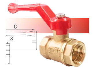 Кран шар. 3/4" ргг OPTIMA  11Б27фт1м (72/18)