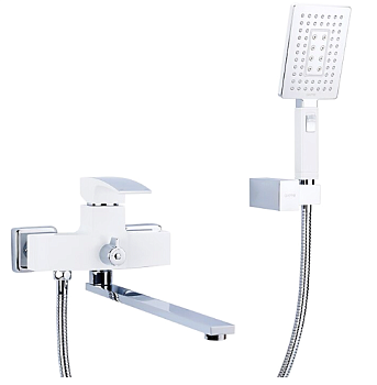 G2207-7 Gappo смесит. ванна 35мм Белый/хром