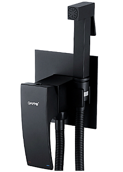 G7207-6 Gappo смесит. гигиен. душ со смес.черный