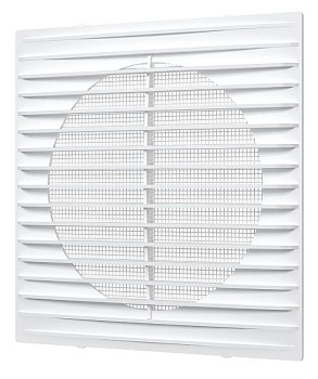 Вент.решетка 1313Г сетка 138х138 пластик ERA (1/85)