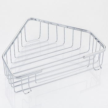 F335 полка угловая металл хром 2/20 СНЯТ