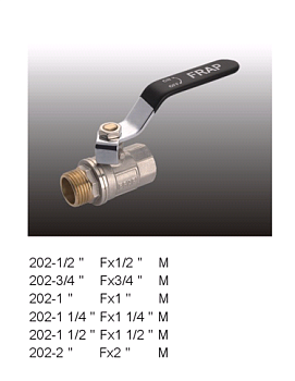 Кран шар FRAP 1"1/4 р гш F202.07 6/36