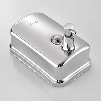 F401 дозатор жидкого мыла хром (500 мл) 1/50