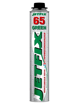 (10034) Пена монтажная проф. всесезонная JETFIX GREEN (1/16)