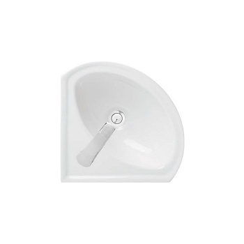 Умывальник угловой ВЕЕР с/отв (36см*36см)