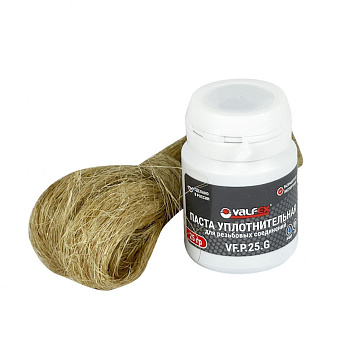 Комплект упл.паста 25г + лен 7г VALFEX VF.PL.25.G (100)
