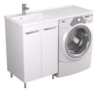 Тумба н/стир.маш. 2 дв. Мера 55 п/рак. Magenta 1200 R/L