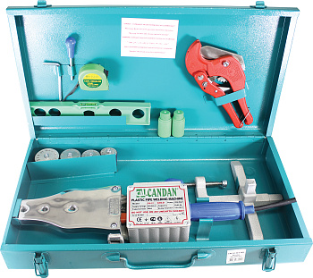 Аппарат для сварки ПП труб CANDAN  CM-01 SET WV (850+650 Watt) (5/1)