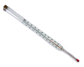 Термометр ТТЖ /керосиновый 0+160 66мм прямой (П)