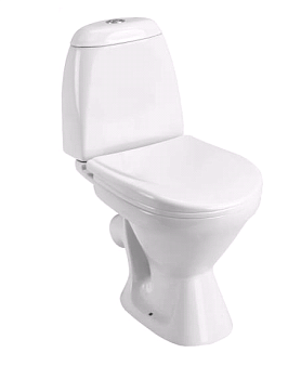 Унитаз-компакт Римини эконом(ПОЛИПРОПИЛЕН)