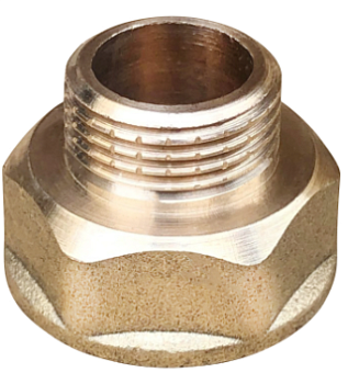 Переходник 15г-8ш латунь VALFEX (400/10)