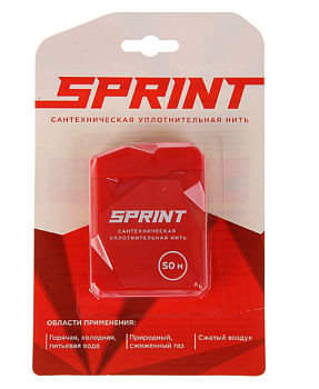 Нить уплотнительная Sprint 50м. бокс, блистер (1/25)