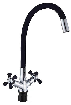 Елочка R5893F-2 Rainsberg 1/2 м/к силик.нос черный(10)