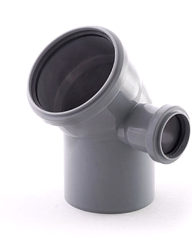 Колено ПП Ø110-Ø50 45° ПРАВОЕ