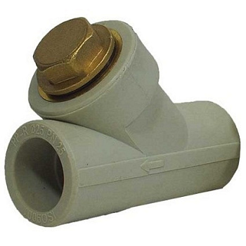 Фильтр сетчатый 40 * 1 1/4" Valfex серый (4/16)