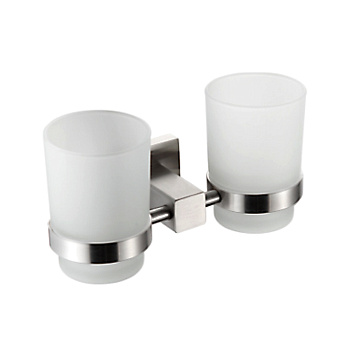 F30308 держатель двух стаканов сатин