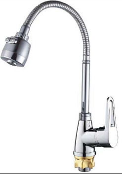 Елочка R0613F-8 Rainsberg 35мм гибк.нос гайка хром (10)