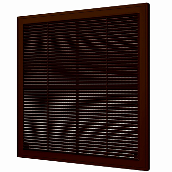 Решетка вентиляционная Р сетка разъемная 300х300 пластик Brown ERA