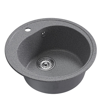 Мойка ML-GM11 круглая, темно-серая (309), 500мм NEW