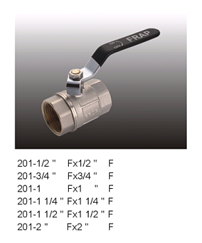 Кран шар FRAP 1"1/2 р гг F201.08 4/24