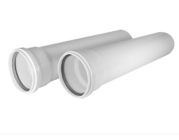 Труба PRIME ф 50 с раструбом L=2 м для вн. малошумной канализ.толщ.ст.1.8 (10) VALFEX