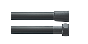 Шланг д/душа имп/имп OUTE TP42H-15 силикон.опл. черный