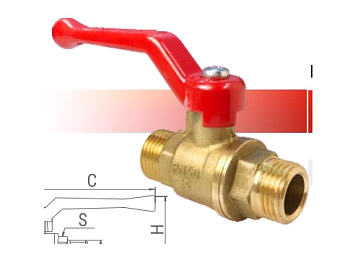 Кран шар. 3/4" ршш " Valfex"11Б27фт1м (56/14)