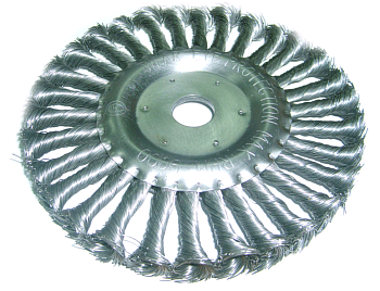 Щетка мет. УШМ 150мм/22мм круч(диск) 656-051