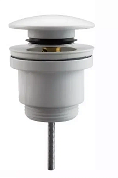 Frap F62-6 белый донный клапан 1/50