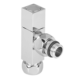 Вентиль запорн угл с нак.гайкой 3/4 Н.Г*1/2Н.Р, квадр для п/суш пара VALFEX (20) 