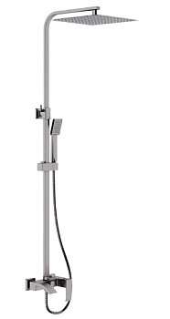 F-24803 Frap смес.д/кабины "зонт" нерж (1/3)