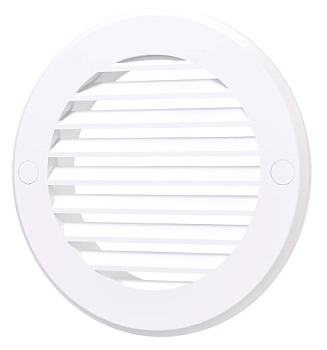 Вент.решетка 15РК фланец D150 D186 пластик ERA