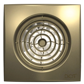 Вентилятор накл. AURA 4C D100 обр.клапан Champagne DICI (1/16)