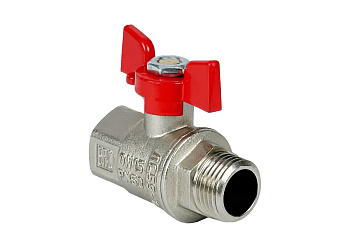 Кран шар. никель 3/4" бгш PREMIUM Valfex (40/10)